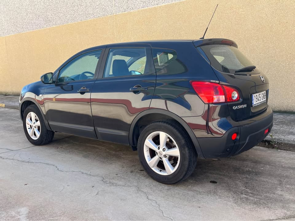 Vista trasera Nissan Qashqai