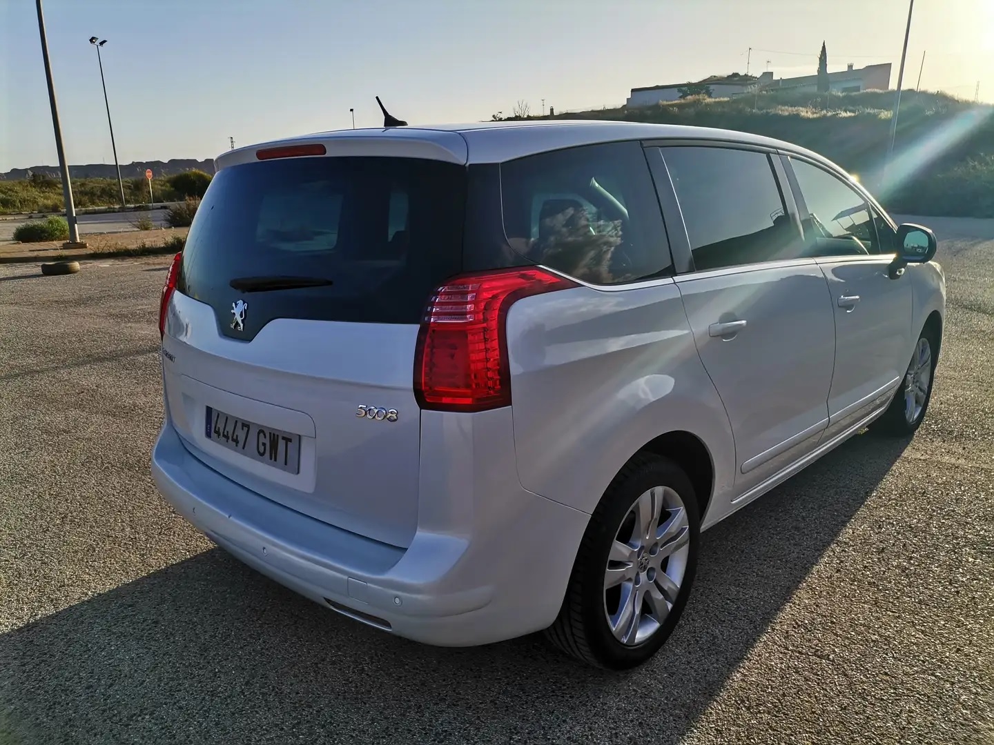 Peugeot 5008 vista trasera