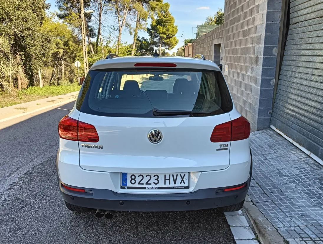 Volkswagen Tiguan vista trasera